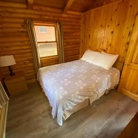 探险东部木屋和营地假日公园 Baddeck Inlet 外观 照片